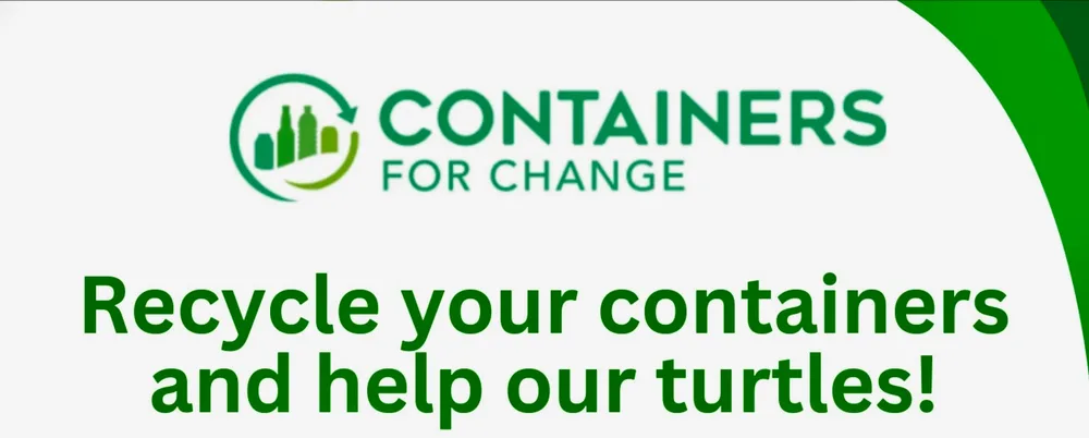 Recycle your containers and help our turtles!
